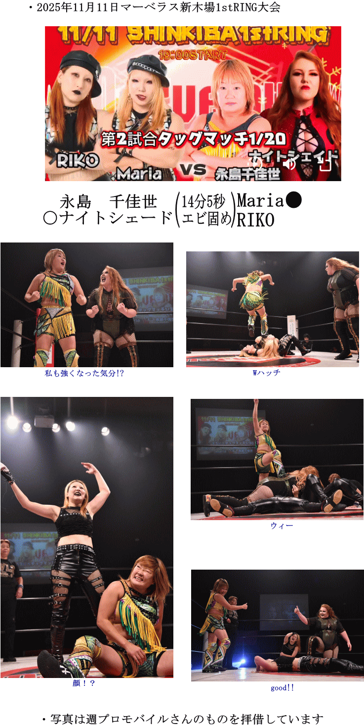 2025年11月11日試合結果 2025年11月11日試合結果